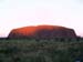 Ayers Rock beim Sonnenuntergang